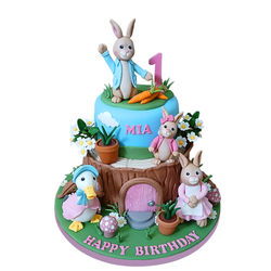Children's Birthday Cake: Beatrix Potter