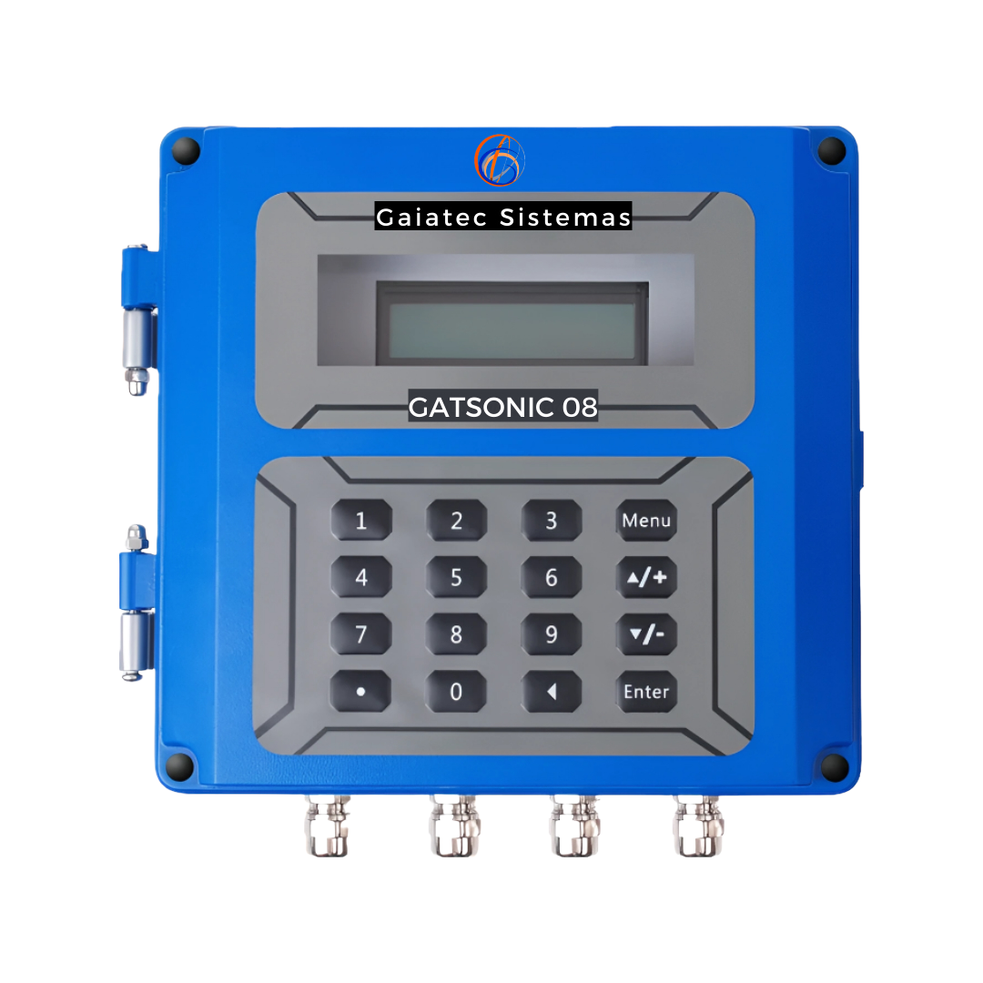 Medidor de Vazão Ultrassônico - GATSONIC 08