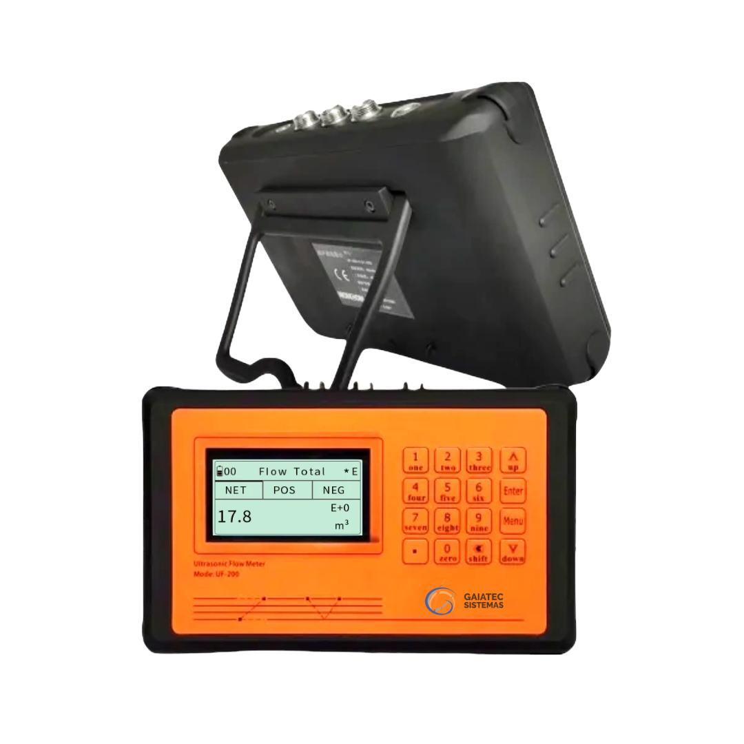 Medidor de Vazão Ultrassônico Portátil (GT200-PORTÁTIL)