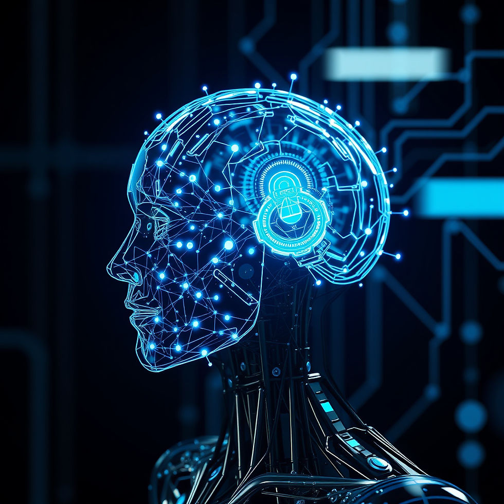 Image of Artificial Intelligence robot