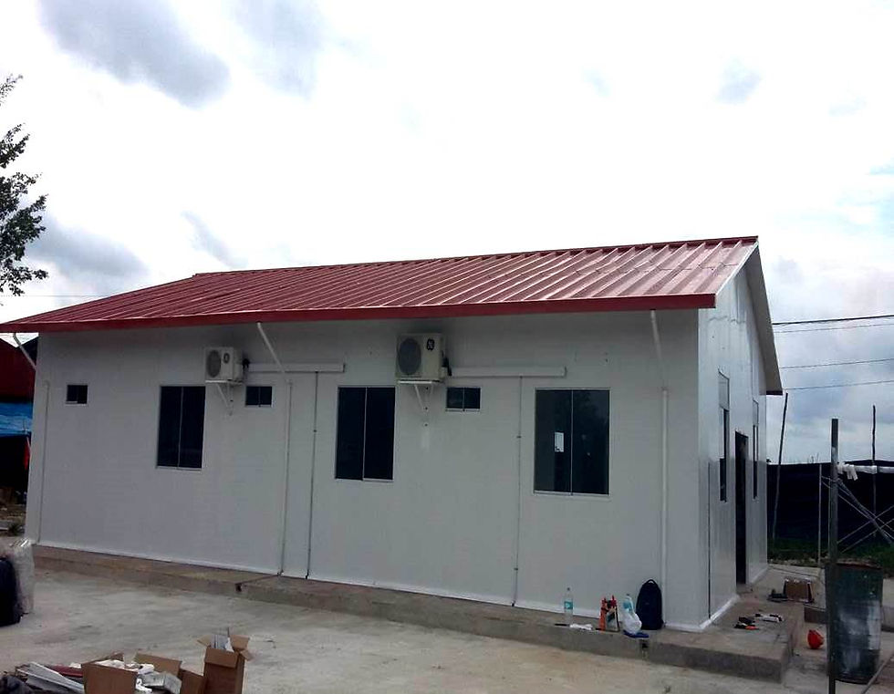 Construcción módulos prefabricados