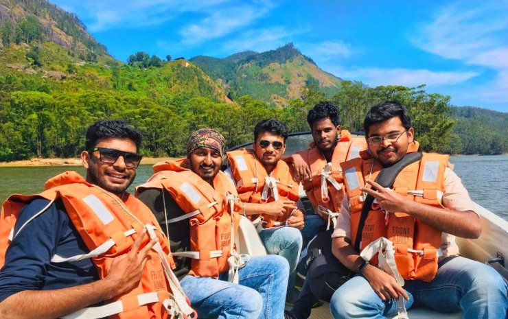 boating at mattupetty dam