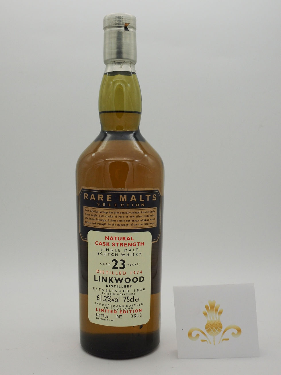 Miniaturbild: Linkwood 1974, 23 Jahre, 75 cl., 61.2 Vol. Alc., Rare Malts Selection