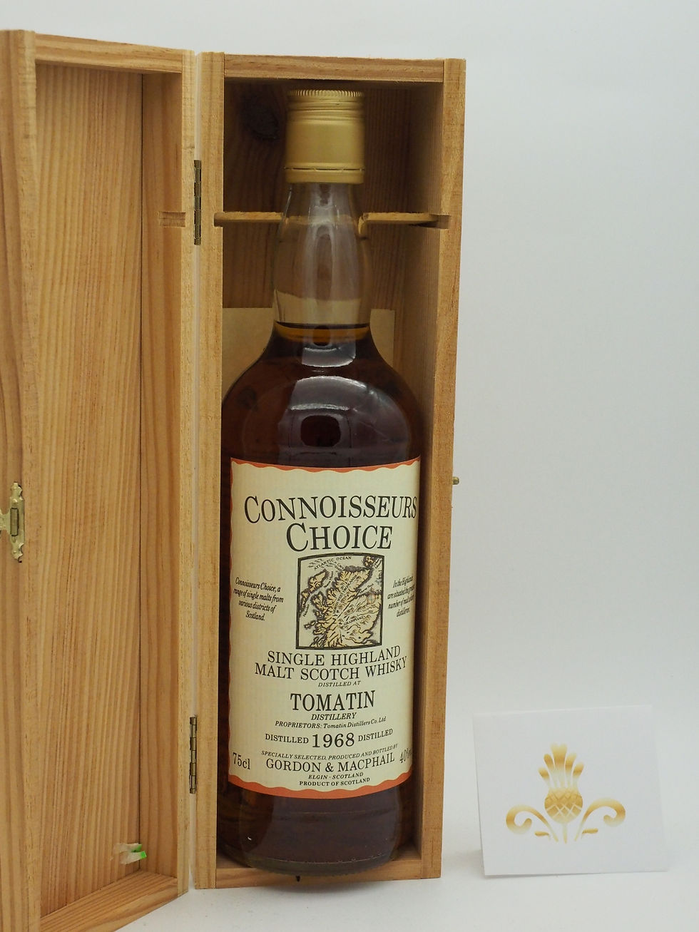 Miniaturbild: Tomatin 1968//1990, 40 % Vol., 75 cl. Connoisseurs Choice