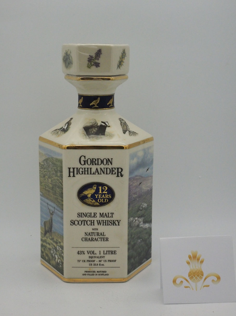 Miniaturbild: Gordon Highlander Collection Wildlife Series, 43 % Vol., 100cl/10cl