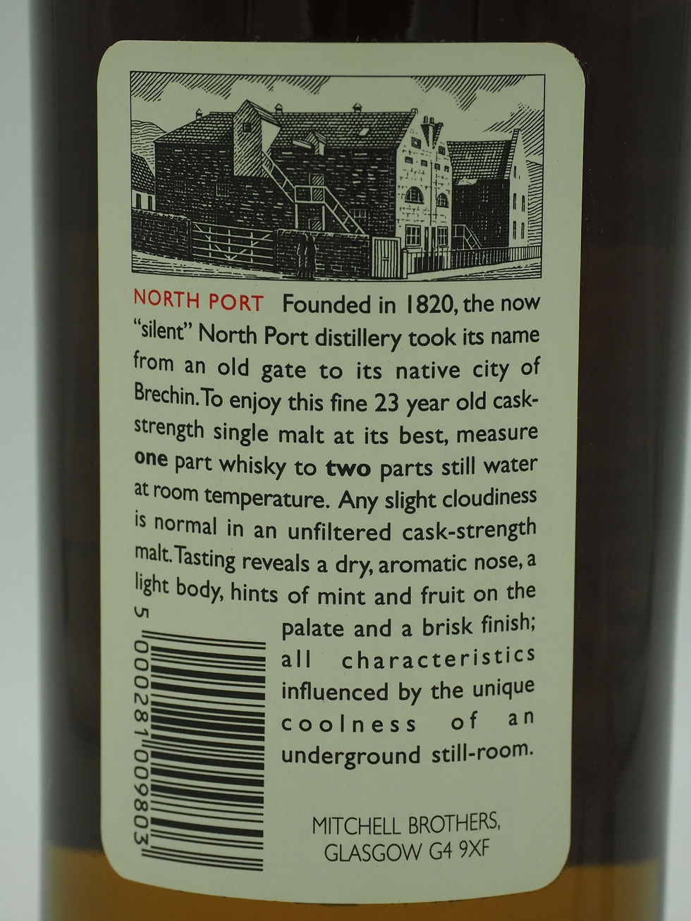 Miniaturbild: North Port 23 Jahre, Rare Malts Selection, 1971, 75 cl., 54.7 % Vol.Alc.