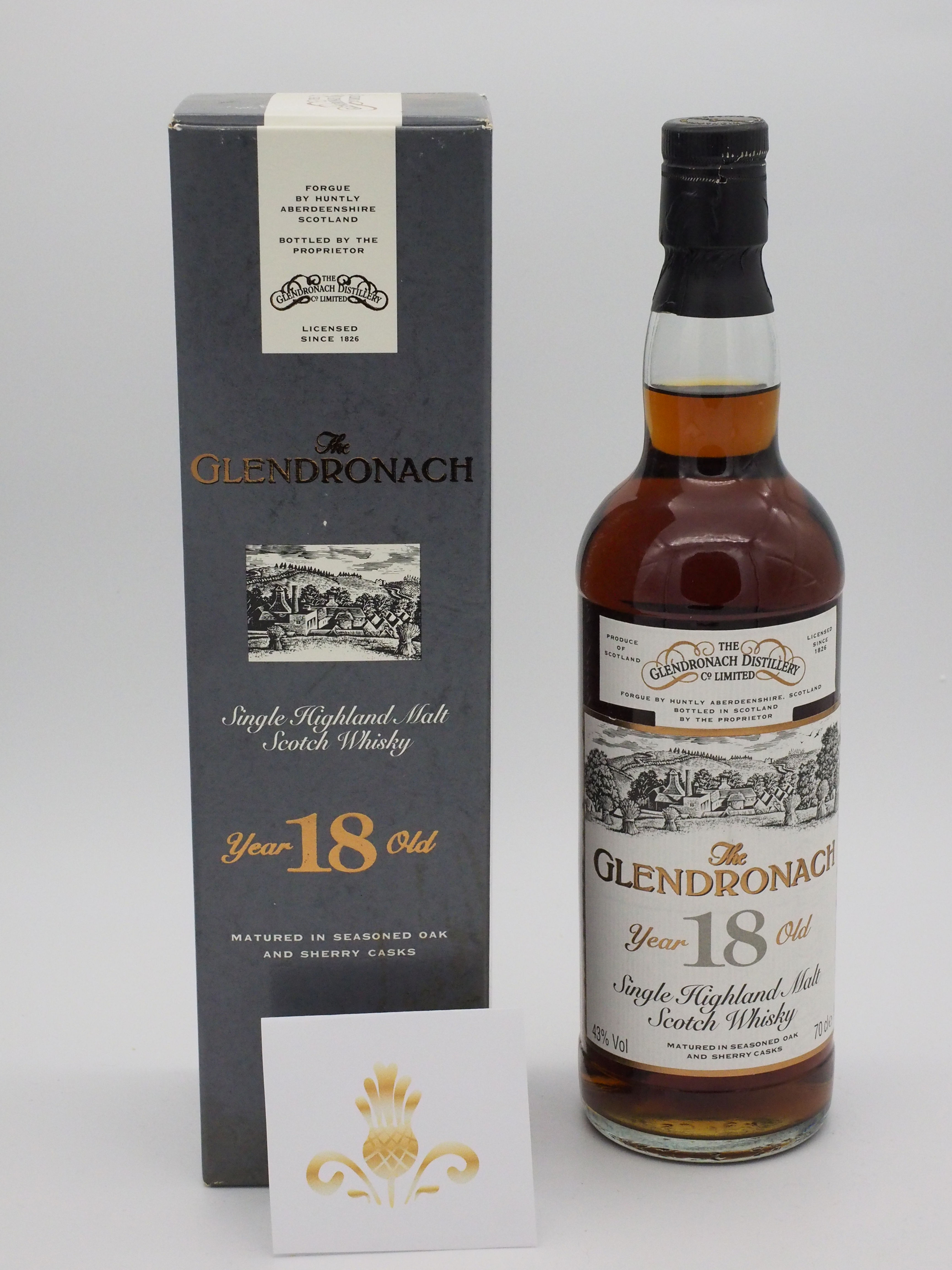 GlenDronach 1977/1995 18 Jahre, 43% Vol., 70 cl.