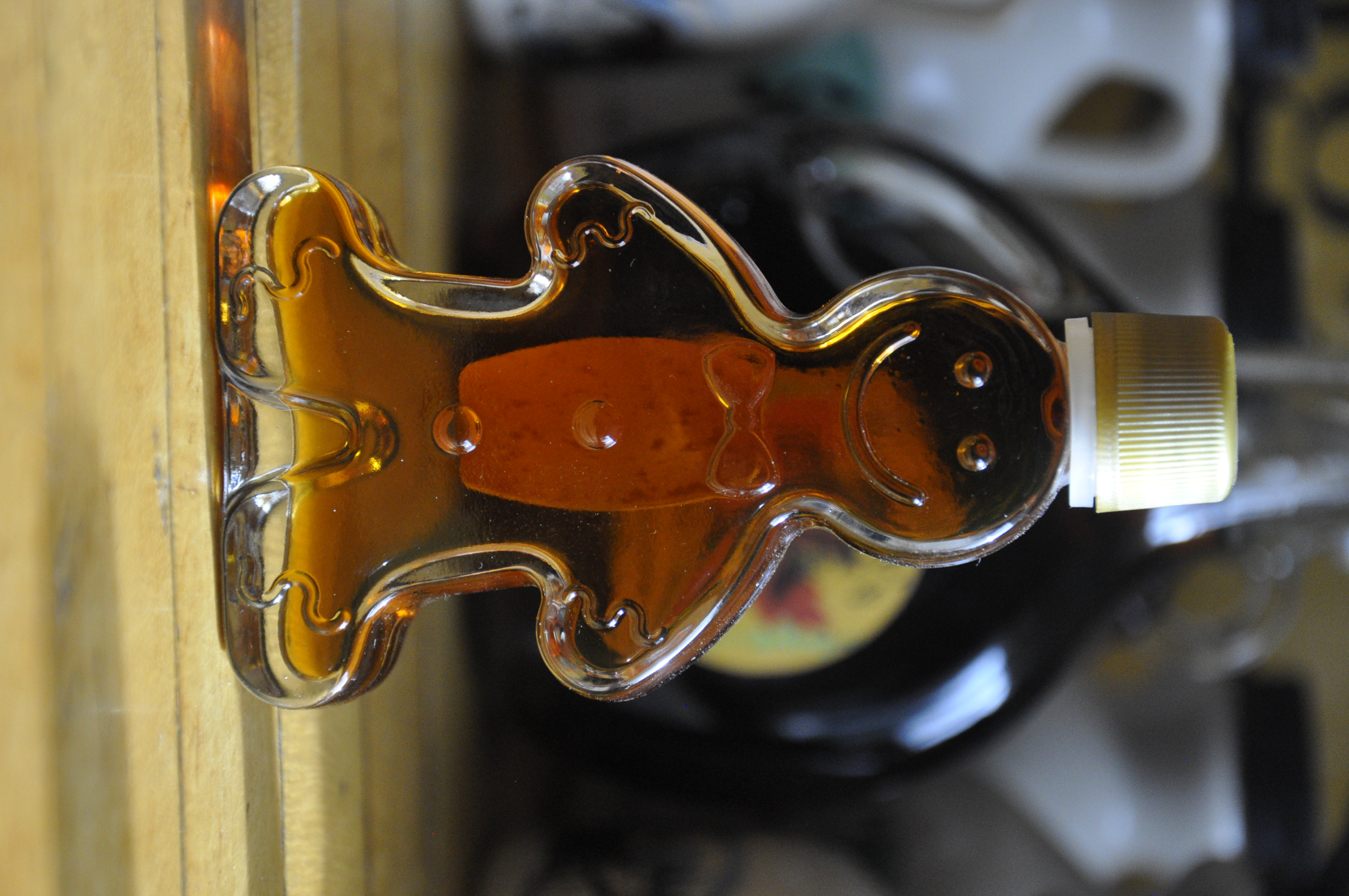 Glass Specialty Bottle - Gingerbread