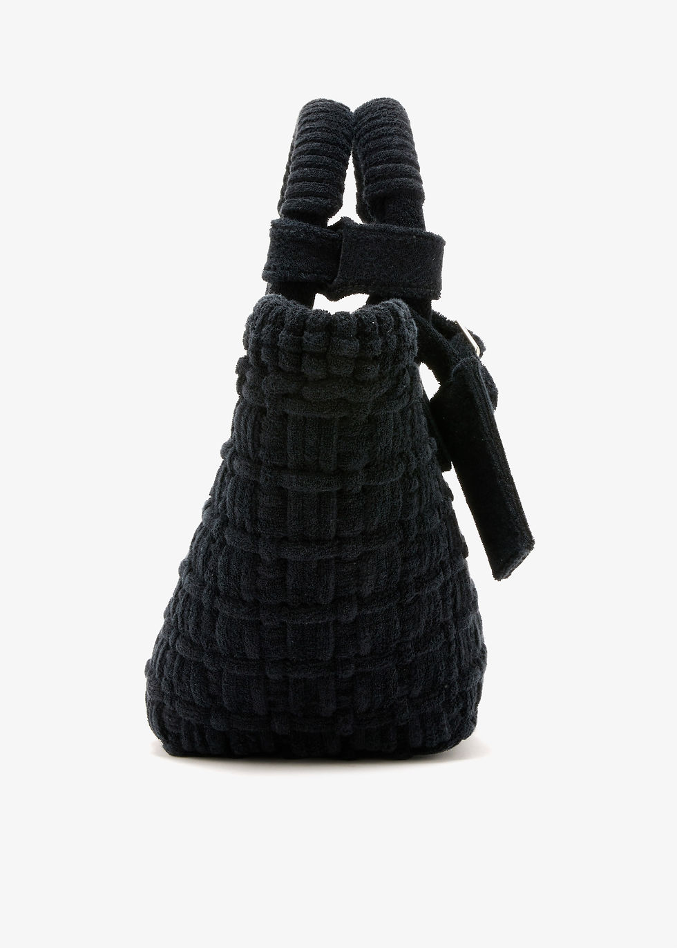 Thumbnail: Balenciaga Pre-Loved Bistro Panier XS top handle bag Black Cotton Women Bags