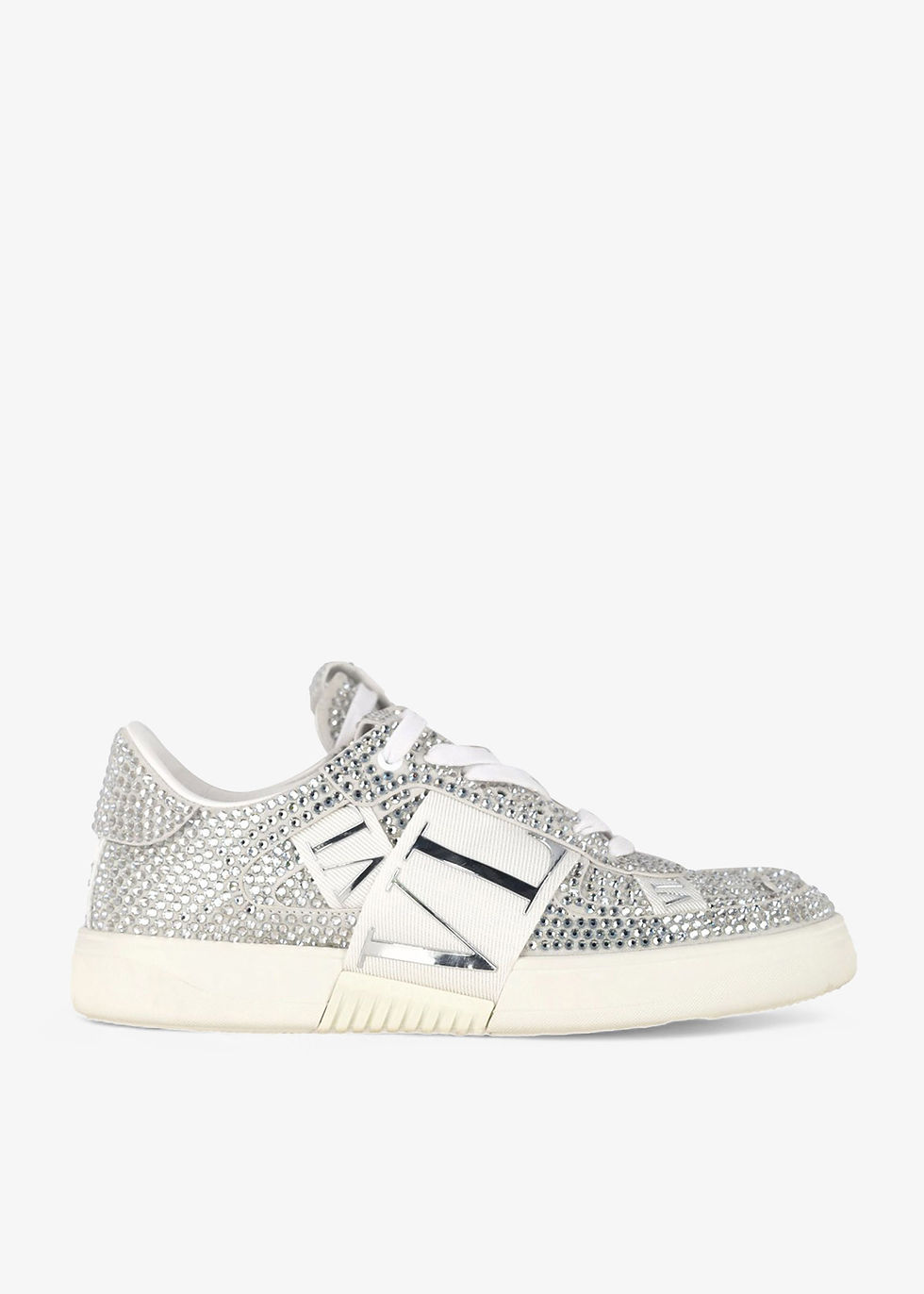VL7N Crystal-embellished sneakers