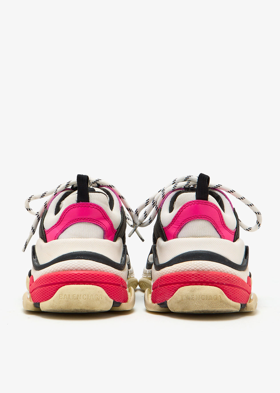 Thumbnail: Balenciaga Pre-Loved Triple S sneakers Multicolored Fabric Women Low Tops