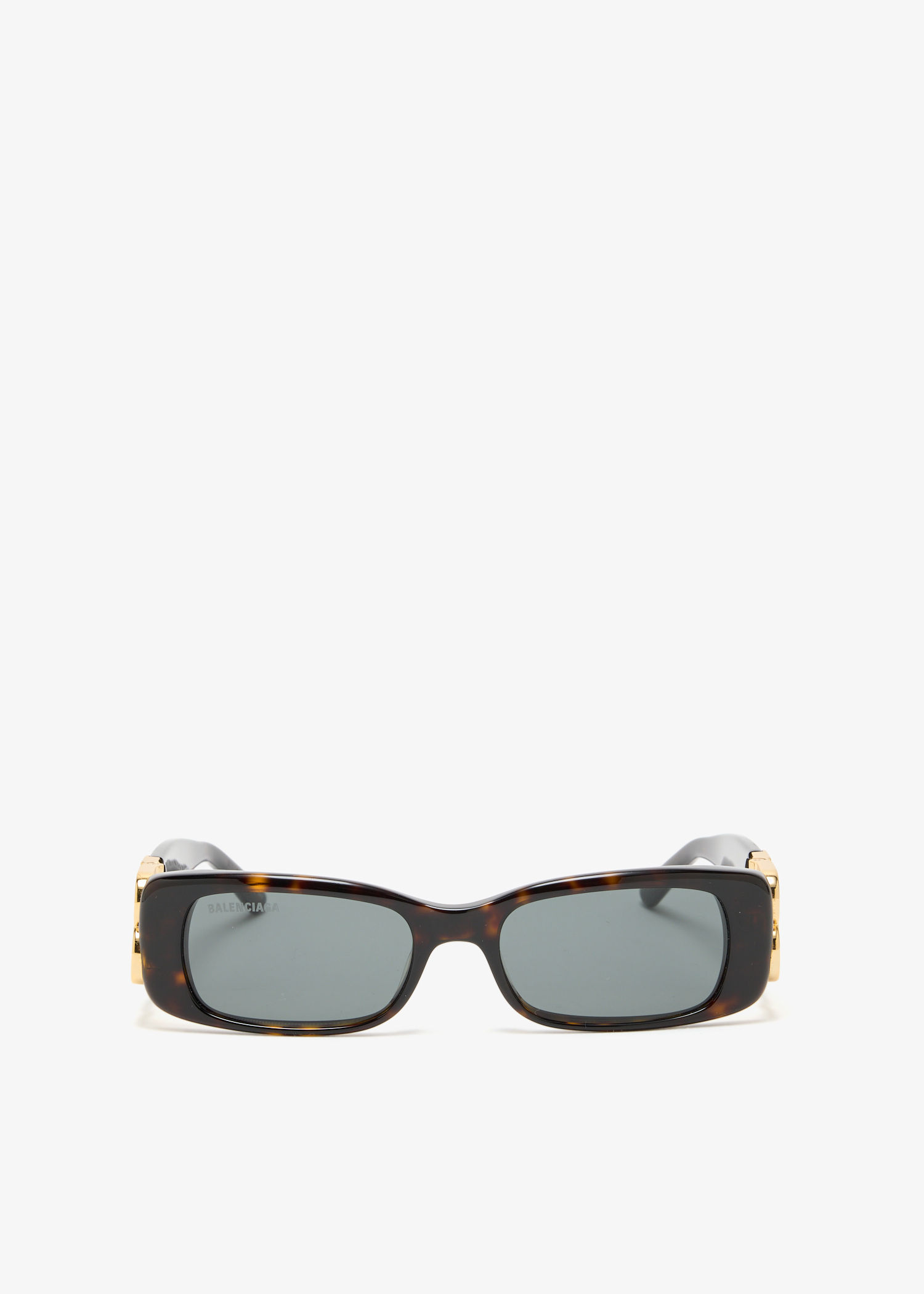 Dynasty Tortoiseshell rectangle sunglasses