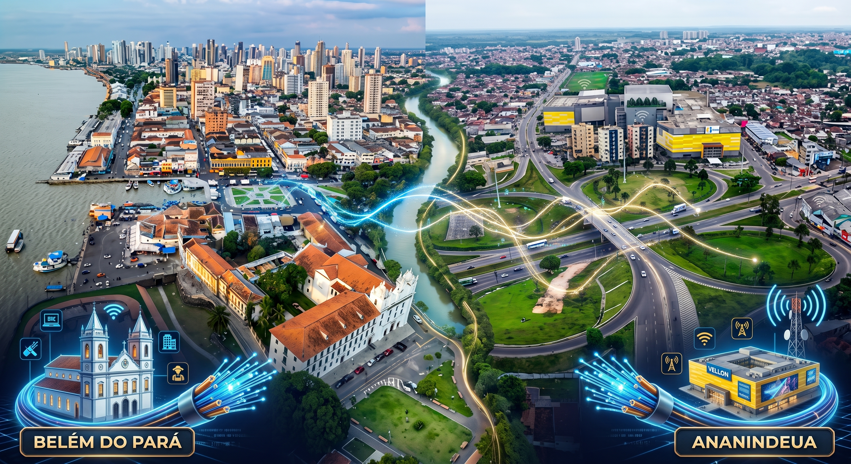 Vellon: a internet fibra óptica que mais cresce em Belém e Ananindeua