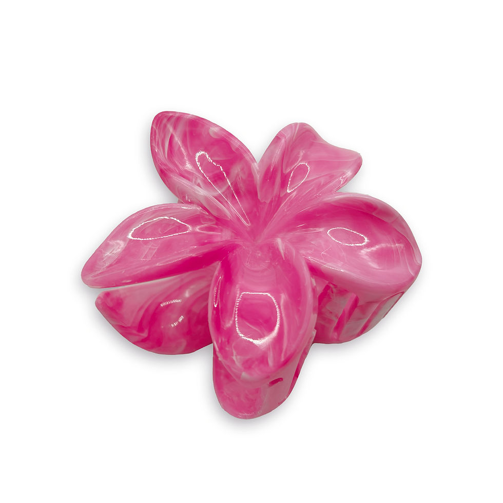 Miniatura: PINCHE FLOR PLUMERIA TROPICAL FUCSIA