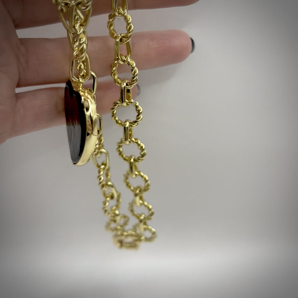 Miniatura: COLLAR COLGANTE DE CORAZÓN