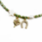 Miniatura: COLLAR CRISTAL LUCKY VERDE