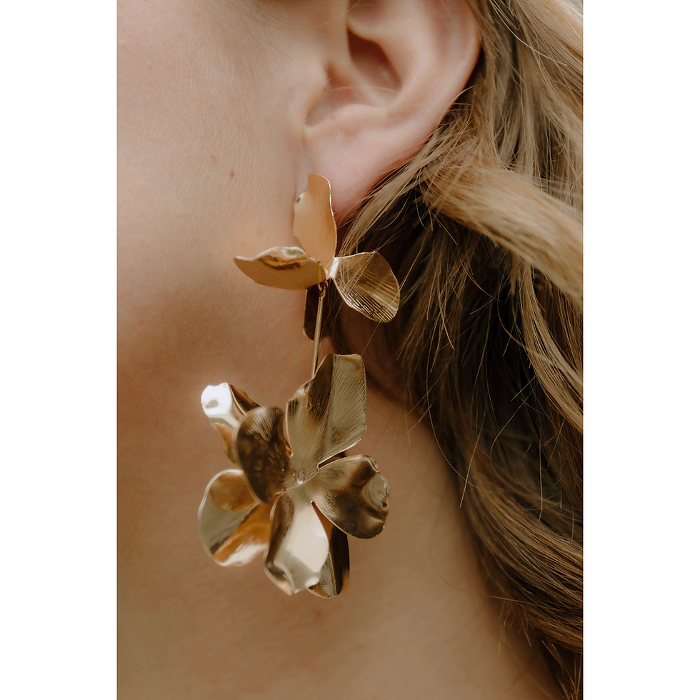 Miniatura: AROS MAXI FLOR GOLDEN