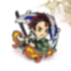 anime enamel pin dragon slayer