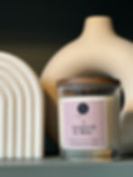 soy wax candle 30cl matte black or clear with wooden lid tobacco & vanilla