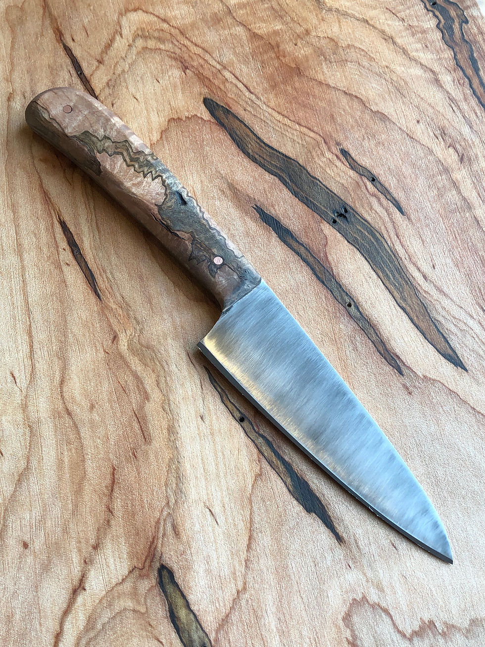 Hand-forged chef's knife