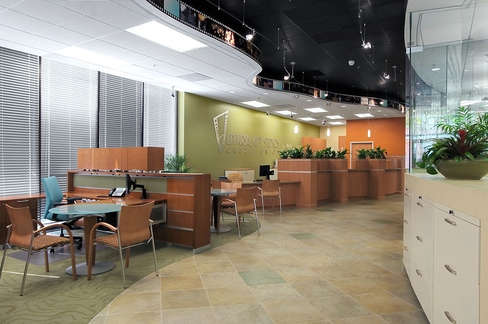 Sit-down Teller Area