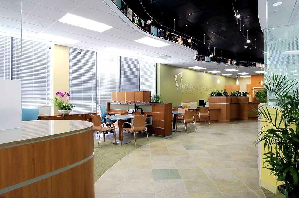 Teller Line and Loan Area