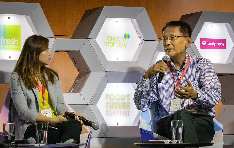 CEO James CHANG at the Food's Future Summit 2019