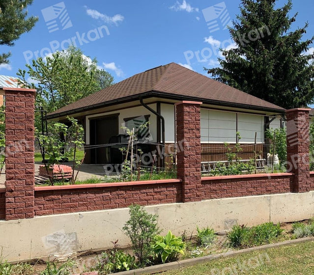 столбы из  клинкерного крипича кирпич лего  купить 