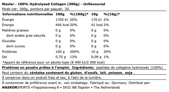 Miniature : Maxler | Collagen Hydrolysate