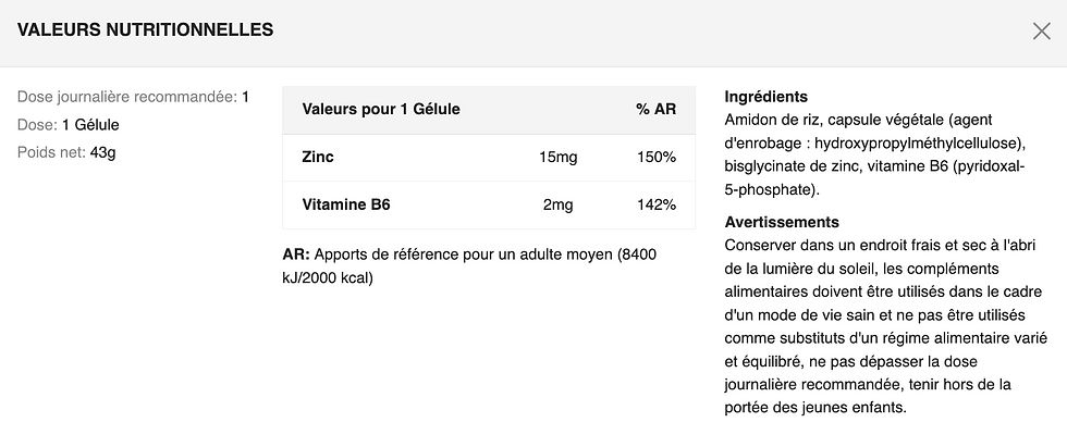 Miniature : Novama Magnésium Bisglycinate