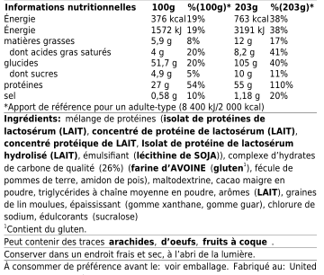 Miniature : Optimum Nutrition 100% Gold Standard Gainer