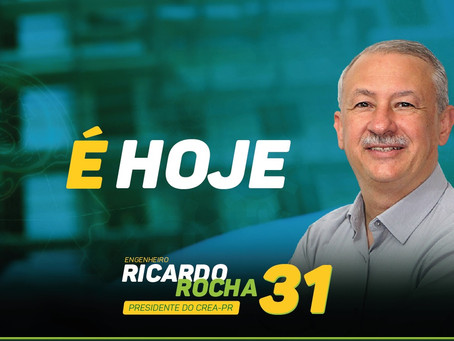 Hoje (01/10) é dia de eleger os representantes do nosso Sistema Profissional
