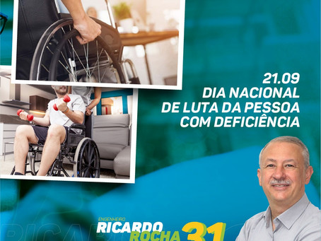 21.09: Dia Nacional de Luta da Pessoa com Deficiência