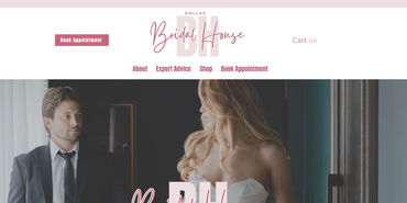 Dallas Bridal House web site