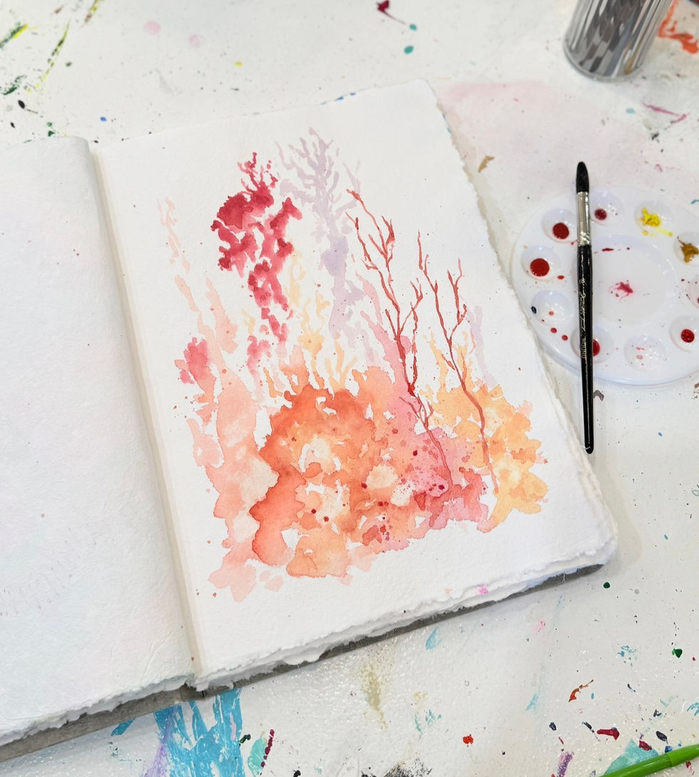 💦🖌️Watercolor Wednesday NIGHT! 🌘