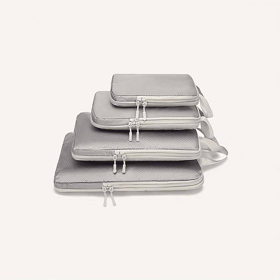 Thumbnail: GloVoyage 7-Piece Premium Compression Packing Cubes for Travel and Storage