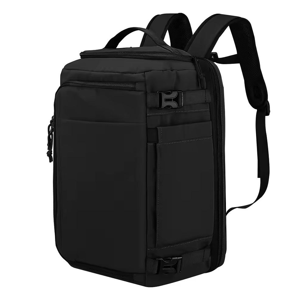 Miniatura: GloVoyage 36–56L Water-Resistant Unisex Travel Backpack