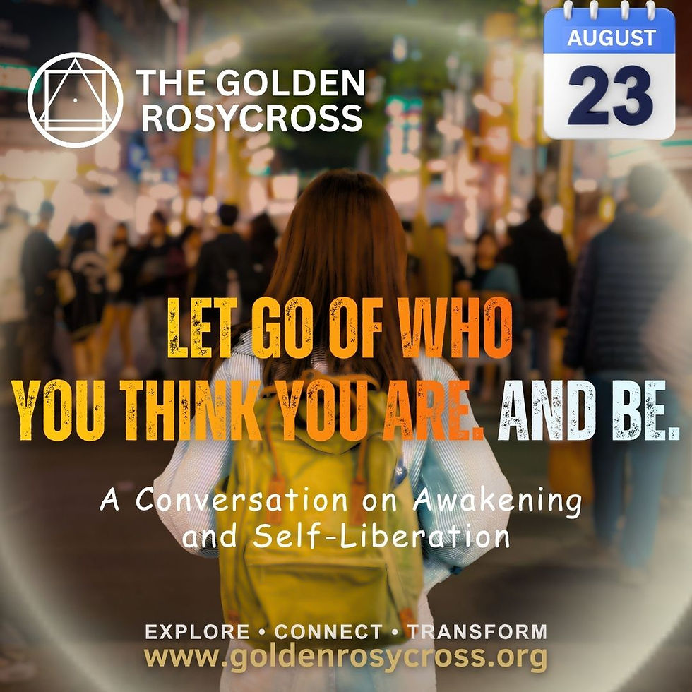 Let Go of Who You Think You Are. And Be.