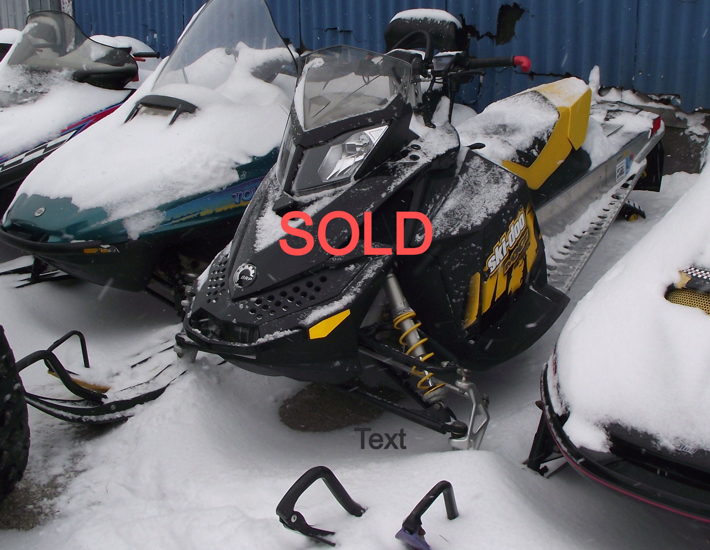 2009 Skidoo MXZ 600 Renegade Etech XP