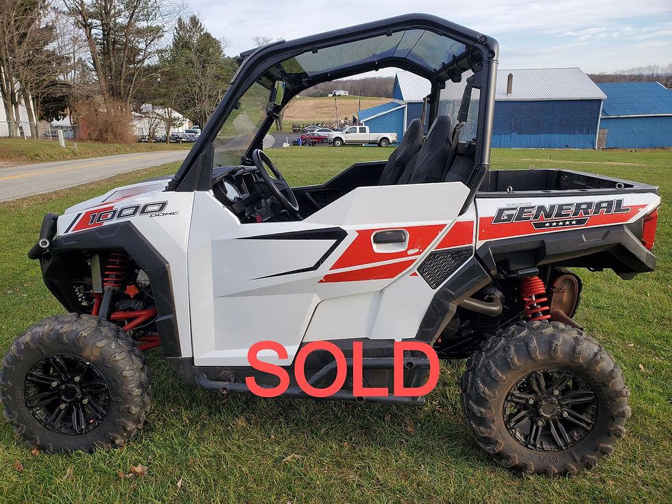 2017 Polaris General 1000 White Lighting