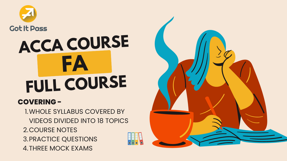ACCA FA/FFA Full Package | Got It Pass Online Learning