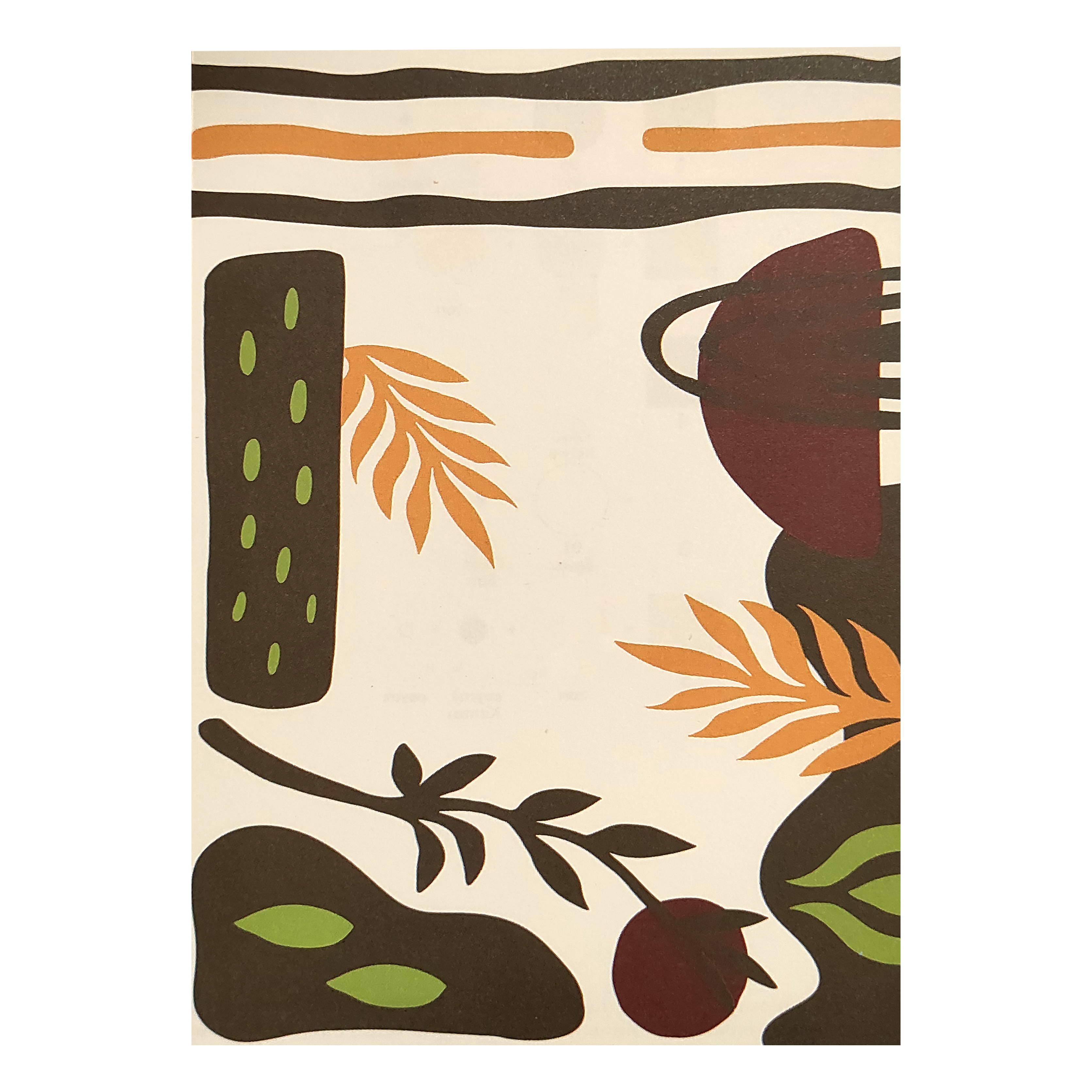 Soyut Resim Boyama Seti (25X35 Tuval 12'li Akrilik Boya 2'li Fırça)