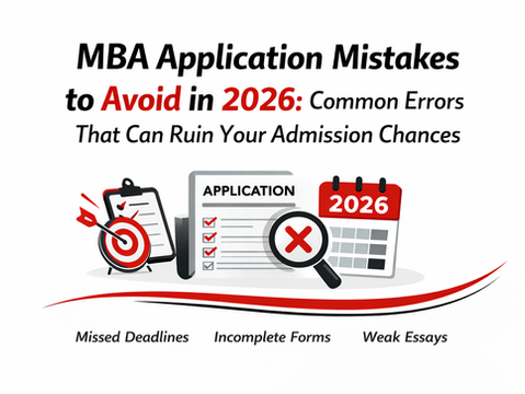 MBA Application Mistakes to Avoid in 2026: Common Errors That Can Ruin Your Admission Chances