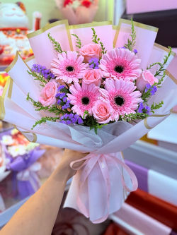 Fresh Lovely Daisy & Rose