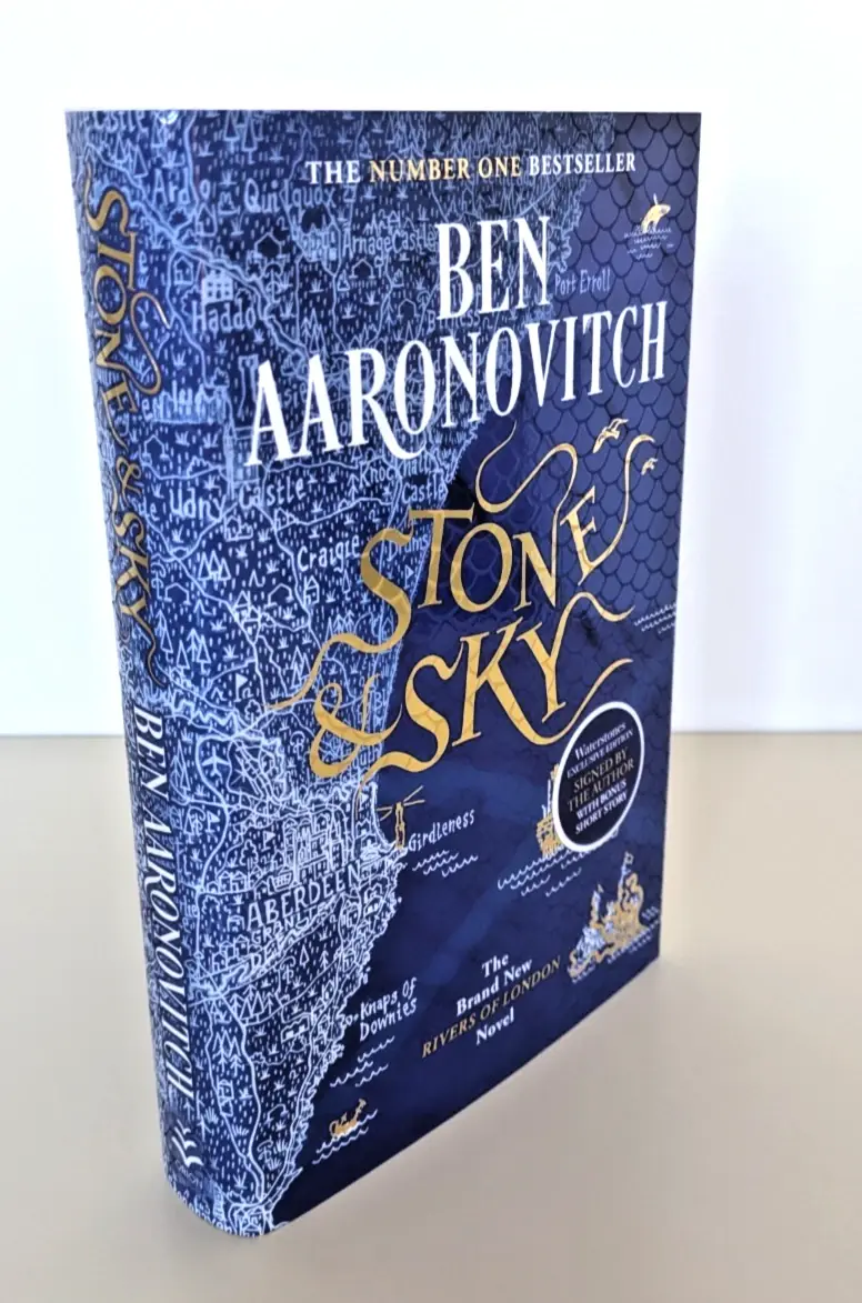 SIGNED FIRST EDITION-Stone & Sky by Ben Aaronovitch- Exclusive