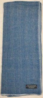 Thumbnail: Teal Herringbone Scarf