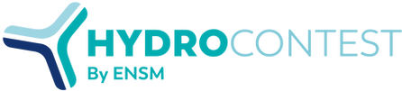 Logo officiel HydroContest by ENSM, compétition maritime étudiante