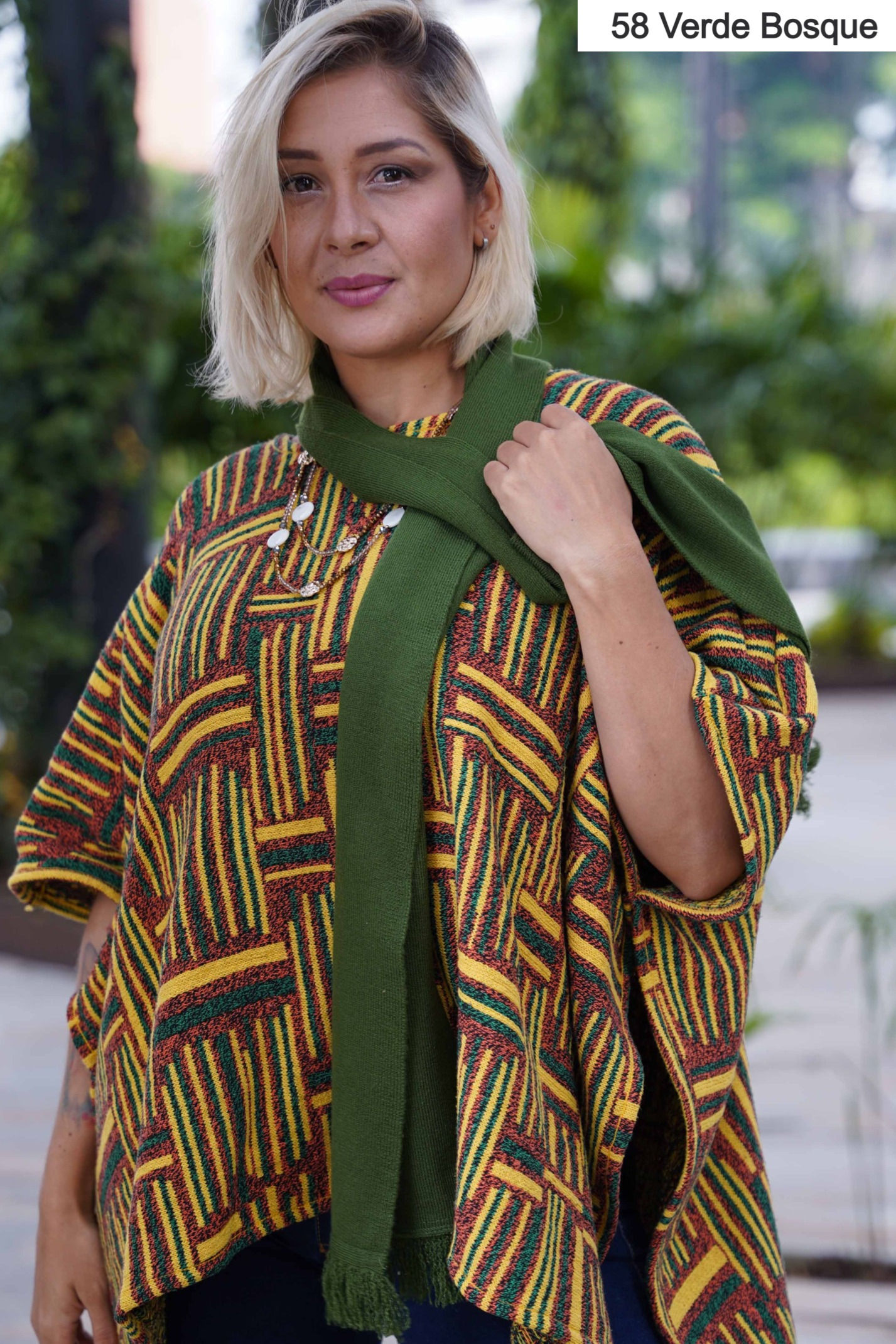 Bufanda Flecos Dama 8999