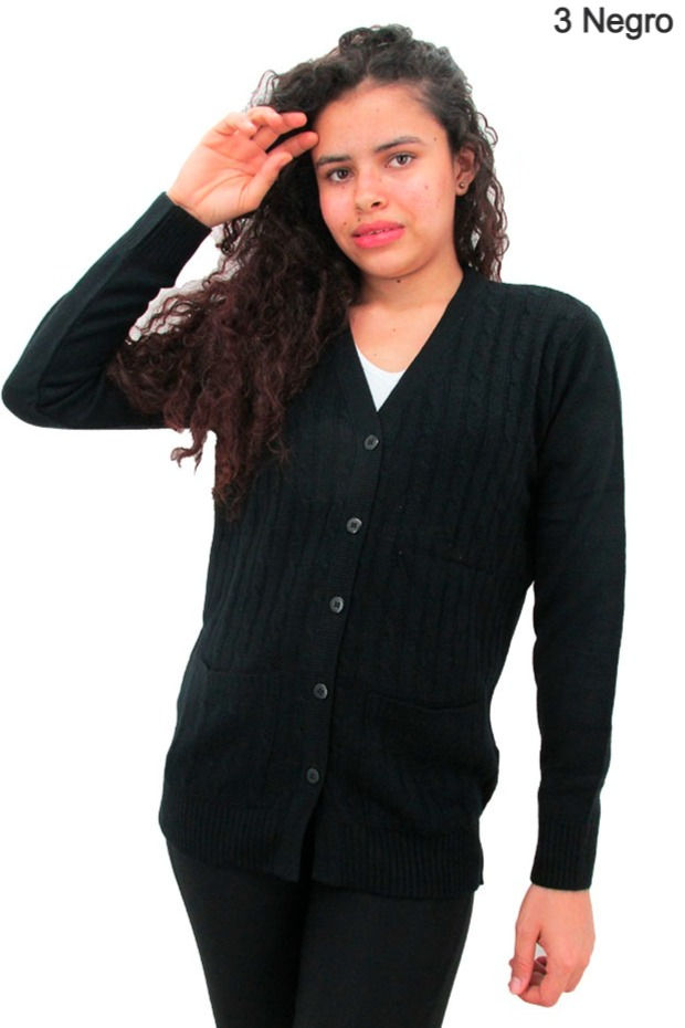 Miniatura: Suéter Abierto en V Dama 7850