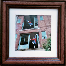 Digital Print in Wooden Frame. Title Dancers